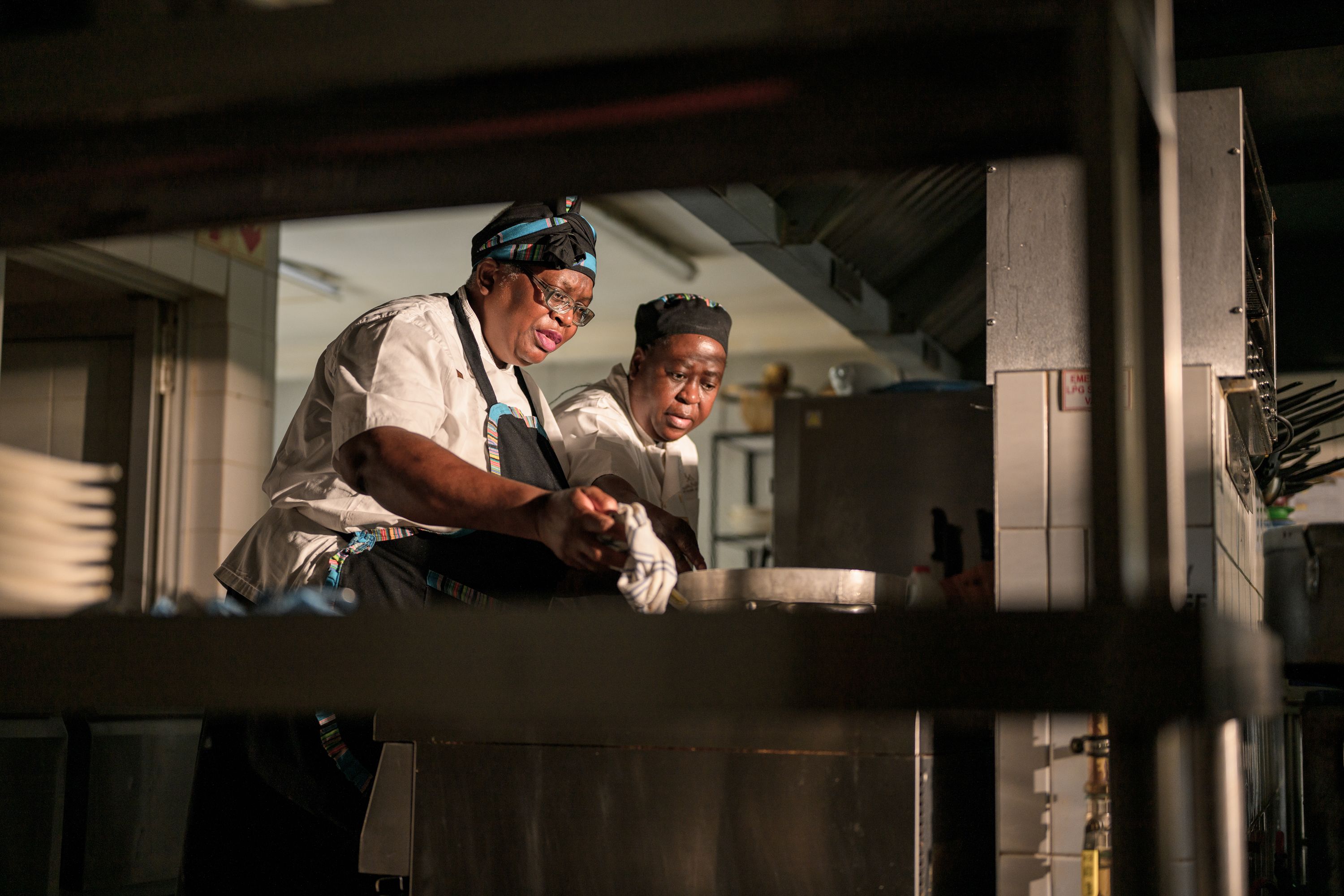 Chefs in Kitchen