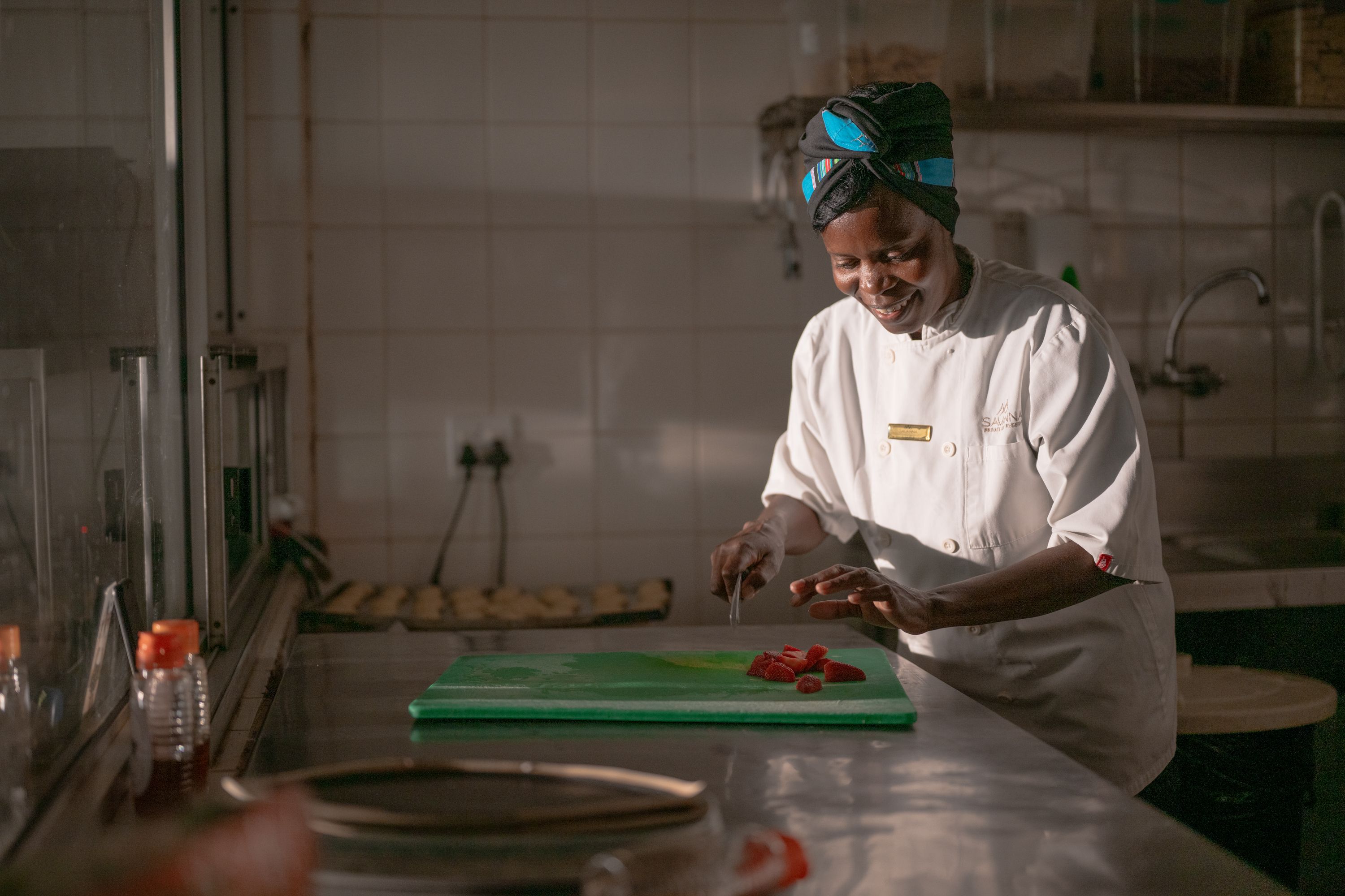 Chef Preparing Food