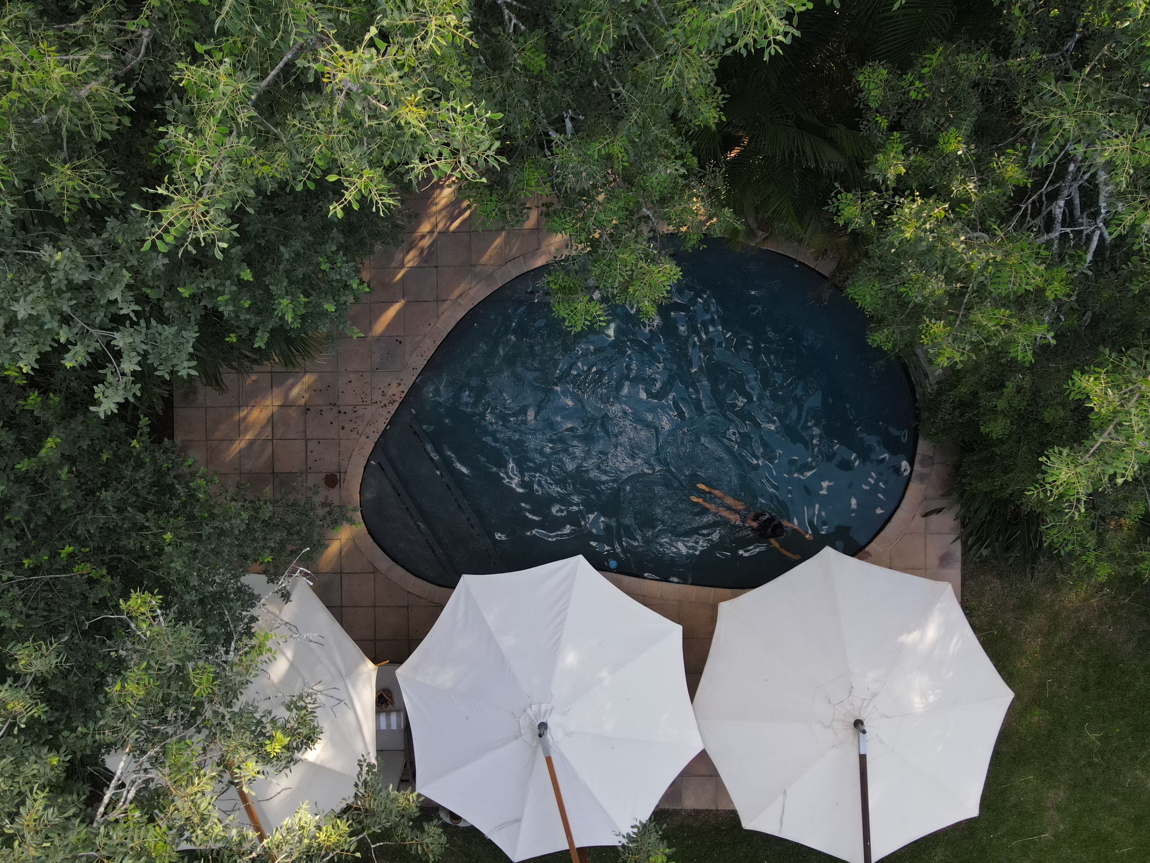 Aerial Pool View